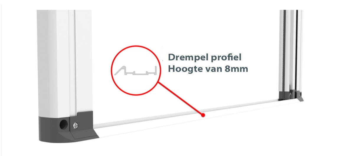 Dubbele Plissé Hordeur